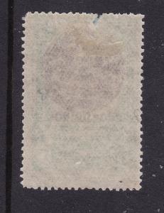 Crete the 5D MH from 1900 set black overprint