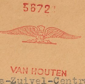 Meter cover Netherlands 1935 Chocolate - Van Houten 
