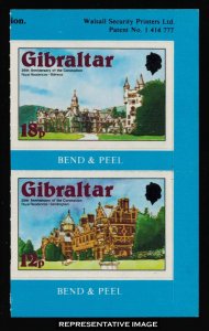 Gibraltar Scott 367-368 Mint never hinged.