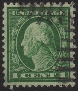 1917 US, 1c, Washington, Used, Thin & Tear, well centered Sc 498