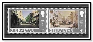 Gibraltar #254b Decimal Currency Issue Pair MNH