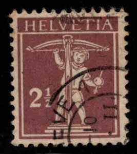 Switzerland Scott 154 Used 1928 William Tell stamp