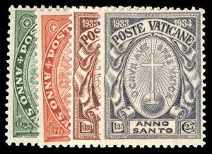 VATICAN CITY B1-4  Mint (ID # 96722)