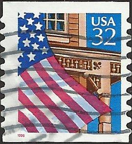 # 2915A USED FLAG OVER PORCH