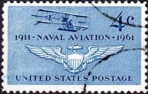United States 1185 - Used - 4c Naval Aviation (1961)