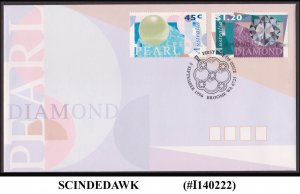 AUSTRALIA - 1996 PEARL & DIAMOND - FDC