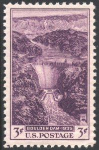 SC#774 3¢ Boulder Dam Single (1935) MNH