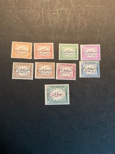 Stamps Egypt Scott# 060-8 hinged