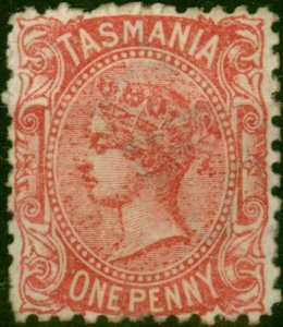 Tasmania 1889 1d Dull Red SG160 Fine MM