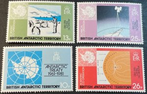 BRITISH ANTARCTIC TERR. # 82-85--MINT/NEVER HINGED--COMPLETE SET--1981