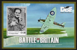 Br. Indian Ocean Terr. #405 MNH S/Sheet - Battle of Britain