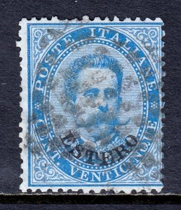 Italy Offices Abroad - Scott #15 - Used - Sm. thin at top, plld perfs - SCV $24