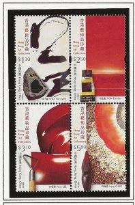 Hong Kong 2002 Art Collection  block of 4 sg.1087a  MNH