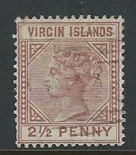 British Virgin Islands  used s.c.#  11