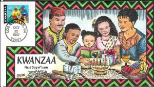 US Collins FDC SC#3175 Kwanzaa