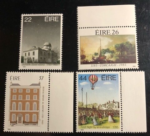 Ireland Scott# 608-611 VF NH Unused Set Cat. $4.15