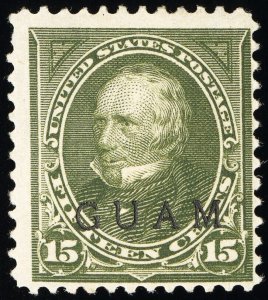 Guam Stamps # 10 MLH F-VF Scott Value $150.00