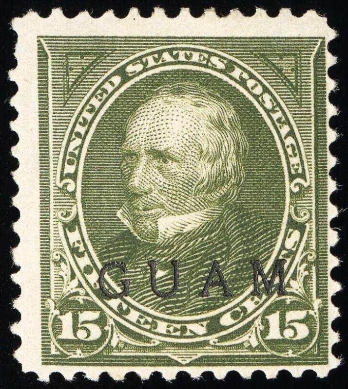 Guam Stamps # 10 MLH F-VF Scott Value $150.00