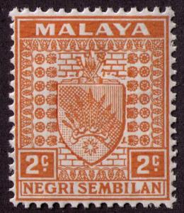 Malaya - Negri Sembilan # 22A Mint VF NH  