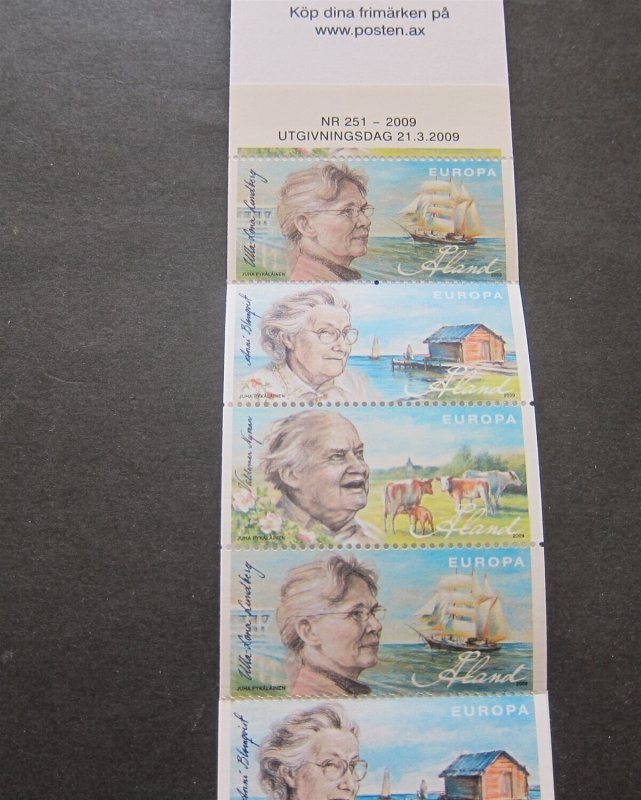 Finland Aland 2009 Sc 284d Booklet MNH