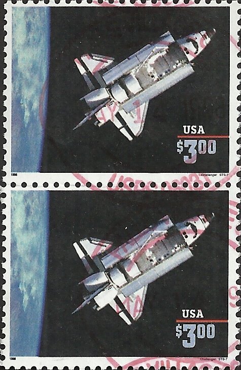 # 2544b USED PAIR SPACE SHUTTLE CHALLENGER