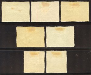 Bosnia & Herzegovina Scott 46,51-53,55,59-60 Unused HOG - 1910 Birthday Jubilee