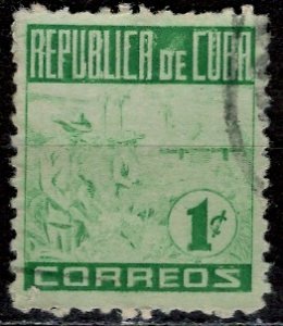 Cuba; 1948: Sc. # 420; Used Single Stamp > Large Issue