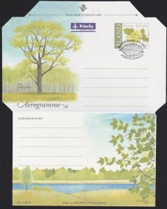 ALAND 2002 Postage Paid aerogramme - cto - first day pmk...................B3303