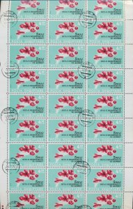 ALBANIA 1992 Martyrs Set Used Sheet (54 Stamps)AL15+AL10