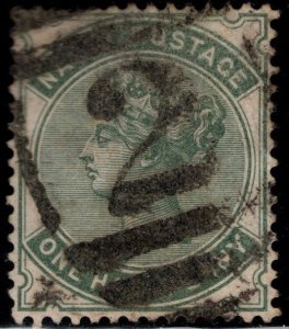 NATAL Scott 66 Used 1/2 p Victoria stamp