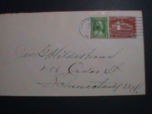 ​UNITED STATES,1932 COMMERCIAL COVER-90 YEARS OLD WITH STAMP-USED VERY FINE