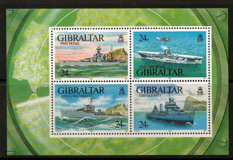 GIBRALTAR SGMS694 1993 SECOND WORLD WAR  MNH 