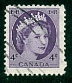 Canada - #340 Queen Elizabeth II  - Used