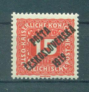 Czechoslovakia sc# B49 mh cat value $.25