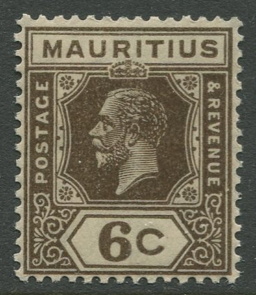 STAMP STATION PERTH Mauritius #185 KGV Definitive Issue MNH Wmk 4 Type II