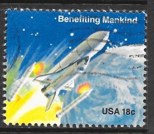 USA 1913: 18c Space Shuttle Columbia, used, VF
