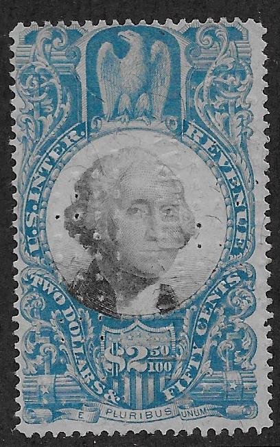 UNITED STATES SC# R123 CUT CANCEL  AVF/U
