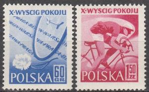 Poland #777-8  MNH  (K1047)