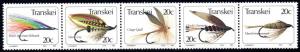 Transkei - 1984 Fishing Flies (5th series) Set MNH** SG 133a