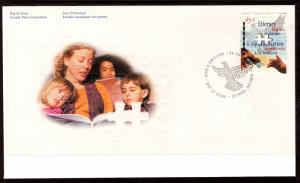 Canada B13 Literacy Canada Post U/A FDC