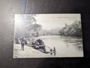 1913 British Ceylon RPPC Postcard Cover Kandy to Vienna III Austria