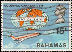 Bahamas Scott 306 Used.