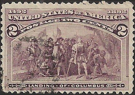 # 231 BROWN VIOLET USED LANDING OF COLUMBUS SCV-0.30