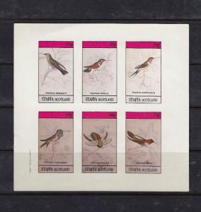 Animals BIRDS CTO&1xMint Guinee Scotland Nayland Ducks  Perf Imperf M/Ssx5 #C943