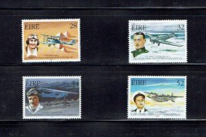 Ireland: 1998, Pioneers of Irish Aviation,  MNH set.