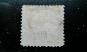  US #116 used thin blue cancel e195.4206