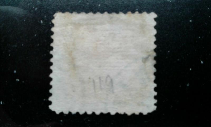  US #116 used thin blue cancel e195.4206