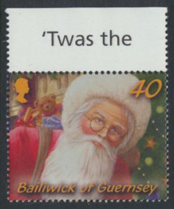 Guernsey  SG 1012  SC# 813 Christmas 2003 Mint Never Hinged see scan 