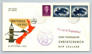 Oct 8, 1953  Netherland - Christchurch Air Race - F3118