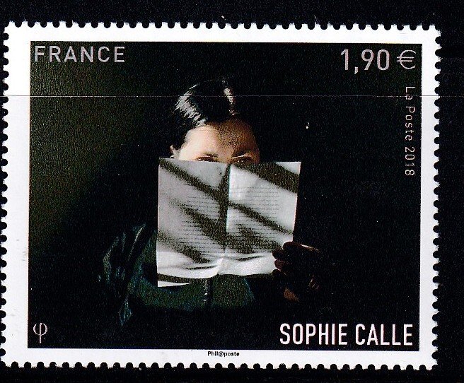 France 2018 - Sophie Calle  - MNH single  # 5541